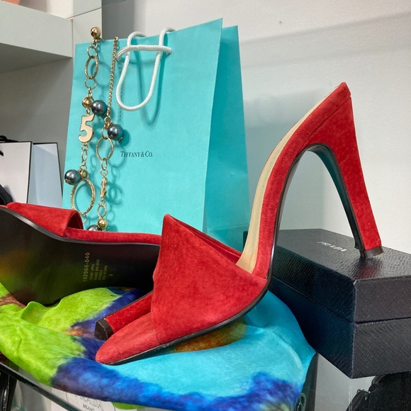 ❤️🔥 COLIN STUART RED HEELS NWOT - Picture 5 of 9